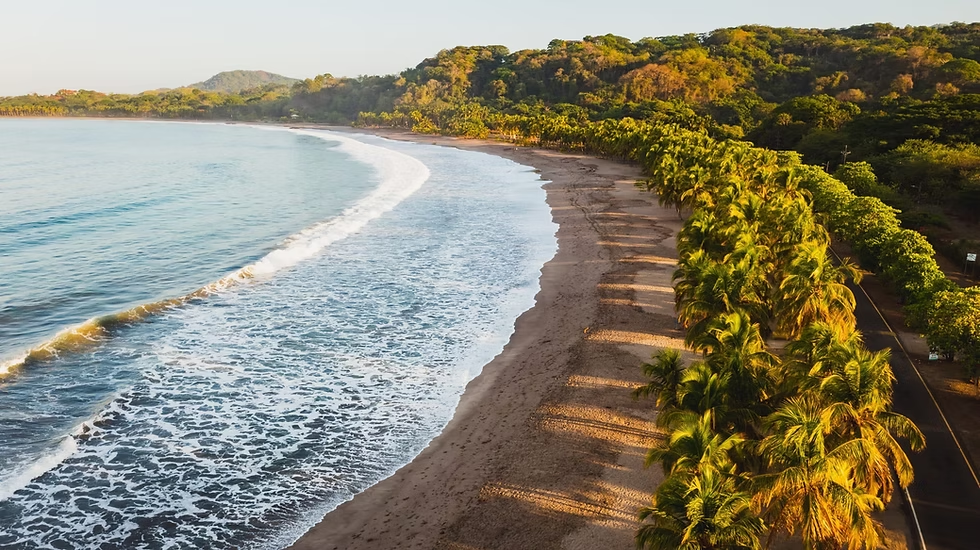 Santa Teresa beach in Costa Rica
